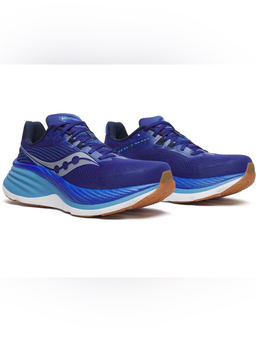 Saucony Men's Hurricane 24 Blue Running 
Size: 8